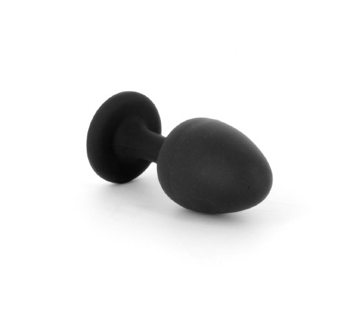 Анальная пробка Dorcel Geisha Plug Diamond M с шариком внутри, создает вибрации, макс. диаметр 3,2см