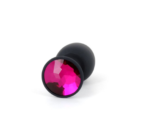 Анальна пробка Dorcel Geisha Plug Ruby M з кулькою всередині, створює вібрації, макс. діаметр 3,2см