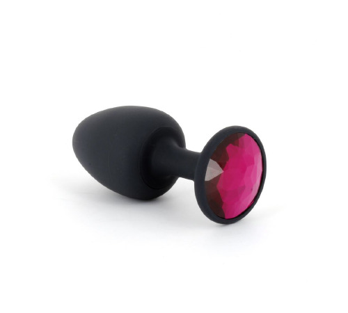 Анальна пробка Dorcel Geisha Plug Ruby L з кулькою всередині, створює вібрації, макс. діаметр 4 см