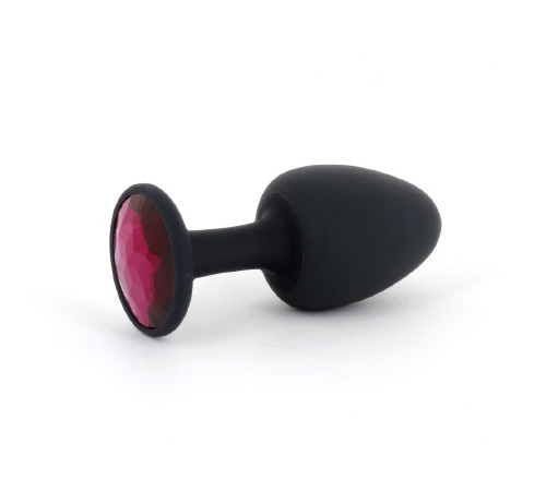 Анальна пробка Dorcel Geisha Plug Ruby L з кулькою всередині, створює вібрації, макс. діаметр 4 см