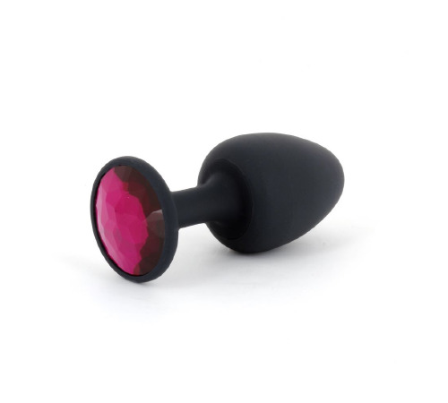 Анальна пробка Dorcel Geisha Plug Ruby L з кулькою всередині, створює вібрації, макс. діаметр 4 см