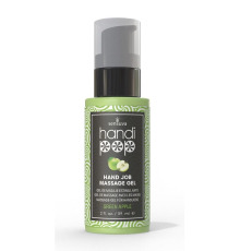 Смачний гель для вишуканих мануальних та оральних пестощів Sensuva — Handipop Green Apple (59 мл)