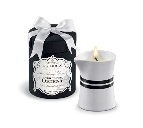 Массажная свечa Petits Joujoux - Orient - Pomegranate and White Pepper (190 г) роскошная упаковка