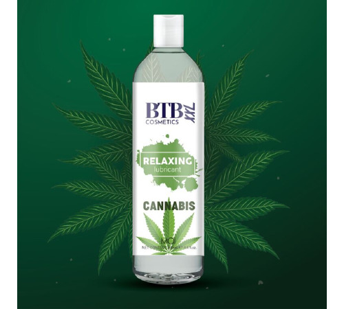 Смазка на гибридной основе BTB Relaxing Lubricant Cannabis (250 мл)