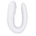 Смарт-вибратор для пар Satisfyer Double Joy White с широким клиторальным стимулятором
