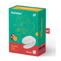 Смарт-вибратор для пар Satisfyer Double Joy White с широким клиторальным стимулятором