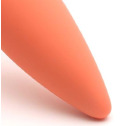 Анальна вібропробка KISTOY Orville Orange, діаметр 3 см