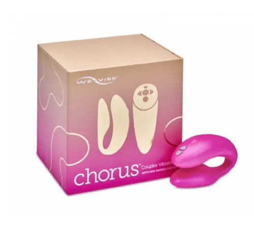 Вібромасажер для пар We-Vibe Chorus, Pink