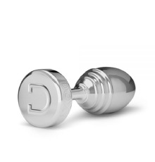 Анальная пробка Doxy Ribbed Butt Plug