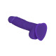 Реалістичний фалоімітатор Strap-On-Me SOFT REALISTIC DILDO Violet - Size XL