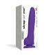 Реалістичний фалоімітатор Strap-On-Me SOFT REALISTIC DILDO Violet - Size XL