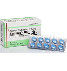 Возбуждающие таблетки для мужчин CENFORCE 100 мг Силденафіл 10 таб