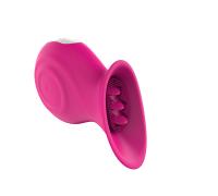 Стимулятор для клітора VIBES OF LOVE PLEASURE SNAIL MAGENTA