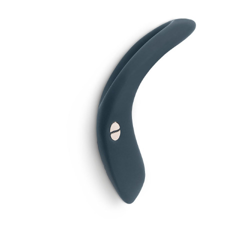 Смарт-виброкольцо под одежду VERGE BY WE-VIBE SLATE, охватывает пенис и мошонку, 10 режимов