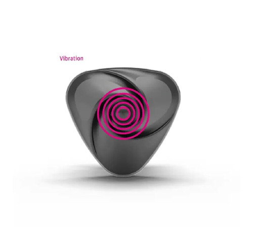 Вибратор для клитора с электростимуляцией Mystim Heart´s Desire Black Edition