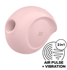 Вакуумный клиторальный стимулятор с вибрацией Satisfyer Sugar Rush Rose