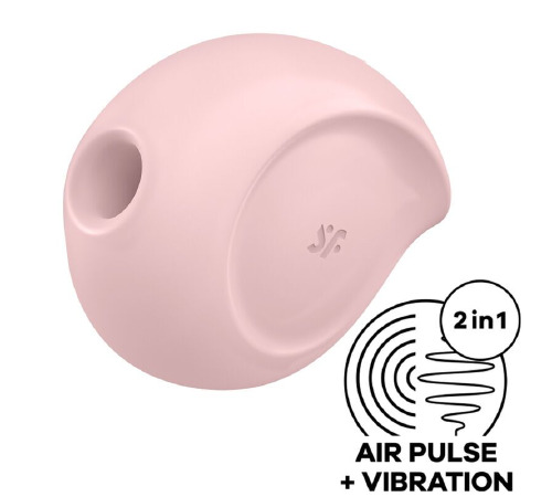 Вакуумный клиторальный стимулятор с вибрацией Satisfyer Sugar Rush Rose