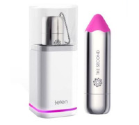 Віброкуля Leten The Second morning rose з індукційною зарядкою, водонепроникна, дуже потужна