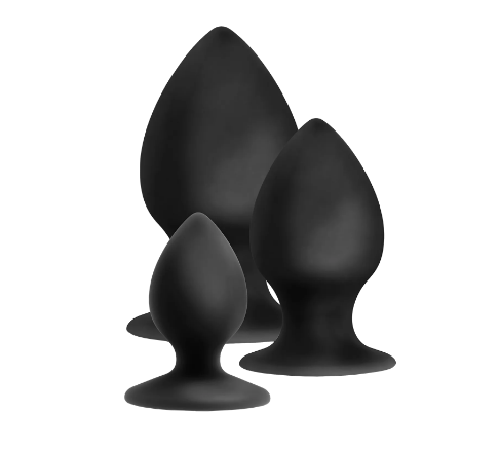 Набір анальних пробок Blush Anal Adventures Silicone Anal Stout Plug