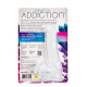 Прозрачный фаллоимитатор на присоске ADDICTION — Clear Dildo with Balls 7″, вибропуля в подарок