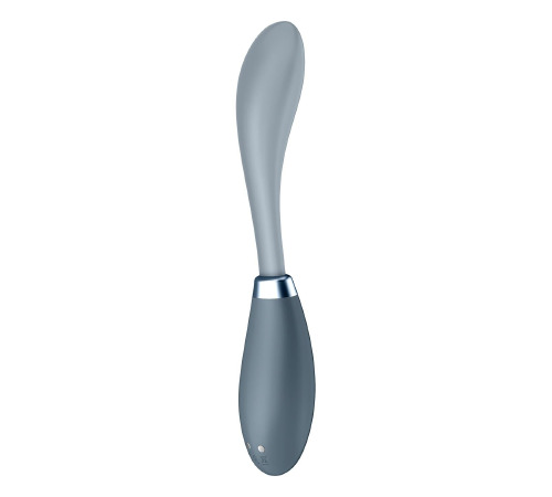 Вибратор Satisfyer G-Spot Flex 3 Grey, гибкий ствол с фиксацией положения