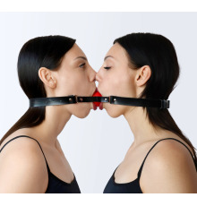 Двойной Кляп Twins с пластиковым шаром