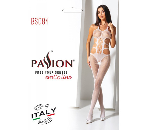 Эротический бодистокинг Passion BS084 white