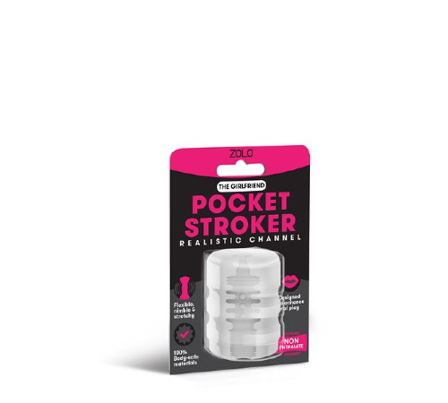 Мастурбатор 2 в 1 ZOLO GIRLFRIEND POCKET STROKER