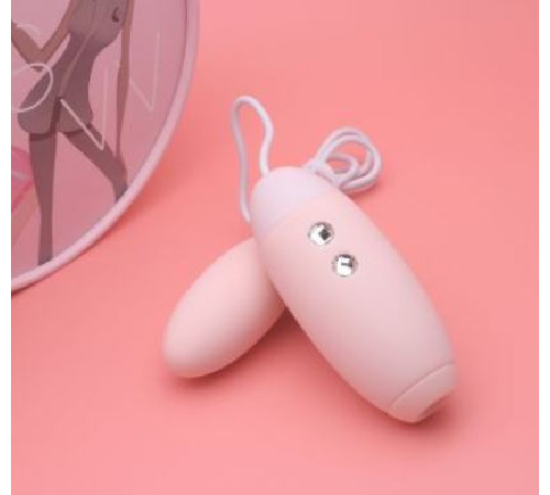 Вакуумний стимулятор з віброяйцем 2-в-1 KISTOY Miss VV Pink