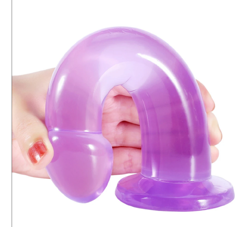 Фаллоимитатор на присоске Jiuxi, L, Фиолетовый