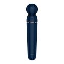Вибромассажер Satisfyer Planet Wand-er Blue/Rosegold, очень мощный, беспроводной