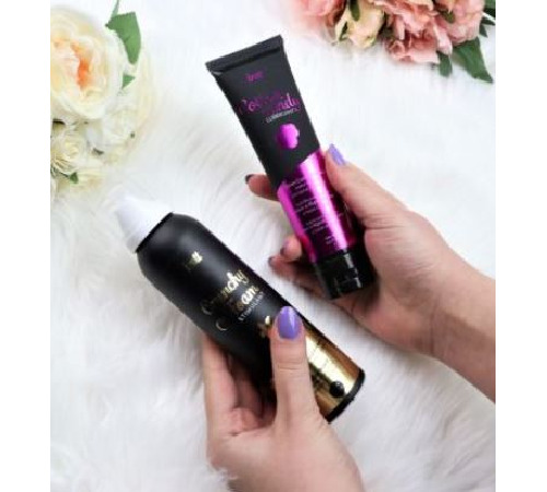 INTT Promo 2: Массажная пена Crunchy Foam Vanilla (150 мл) + смазка Cotton Candy (100 мл) бесплатно