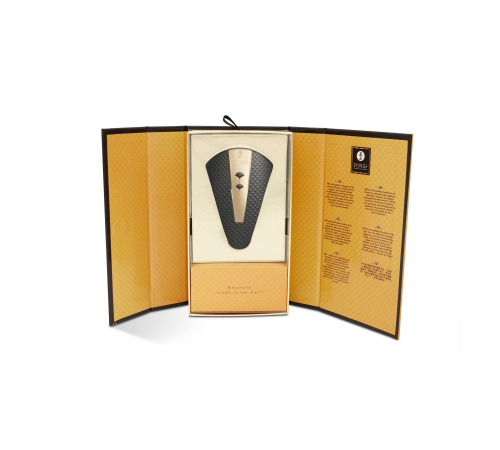 Клиторальный вибратор Shunga Obi Black