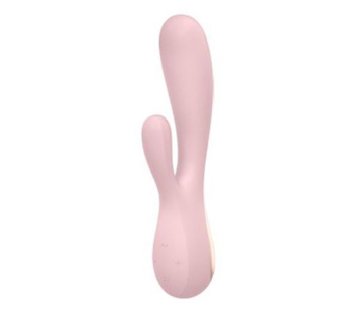 Смарт вибратор-кролик Satisfyer Mono Flex Mauve, 2 мотора, управление через интернет