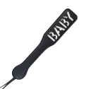 Шлепалка BDSM Baby, Черно/Белая