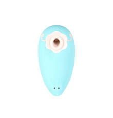 Роскошный вакуумный клиторальный стимулятор Pillow Talk - Dreamy Teal с кристаллом Swarovski