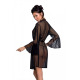 LOVELIA PEIGNOIR black L/XL - Passion