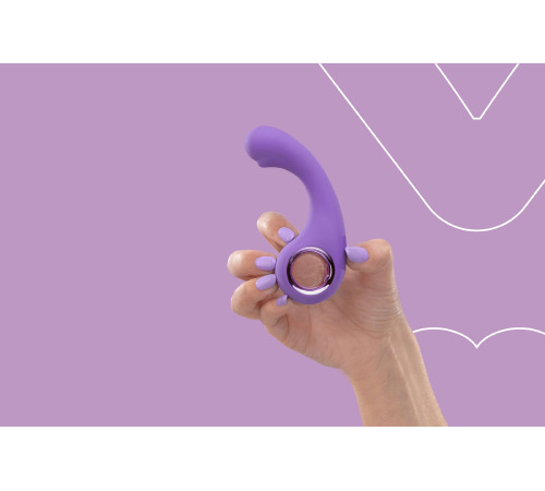 Вибратор для точки G FairyGasm BraveryAward violet