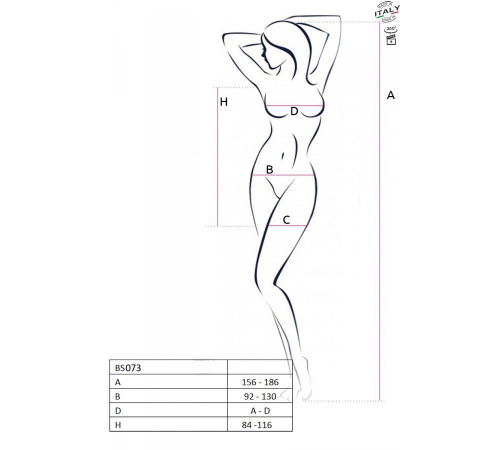 Откровенное платье-сетка Passion BS073 white