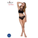 Трусики с прозрачной вставкой Passion PS006 PANTIES black, size S