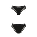 Трусики с прозрачной вставкой Passion PS002 PANTIES black, size L