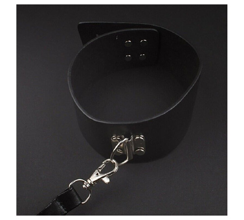 Набор MAI BDSM STARTER KIT Nº 75 Black: плеть, кляп, наручники, маска, ошейник, веревка, зажимы