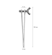 Металлический расширитель уретры  DB-109-6MM