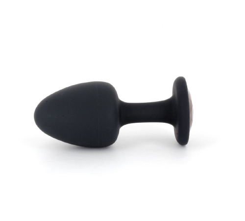 Анальна пробка Dorcel Geisha Plug Ruby XL з кулькою всередині, створює вібрації, макс діаметр 4,5 см