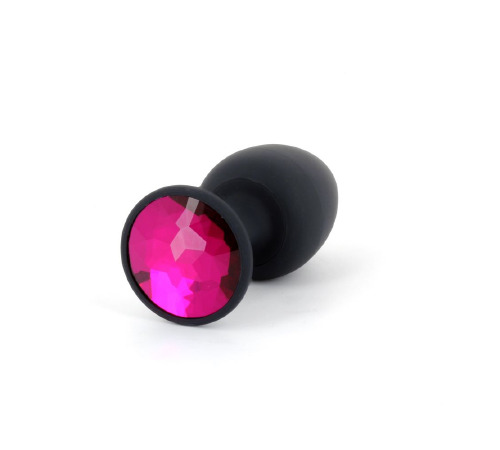 Анальна пробка Dorcel Geisha Plug Ruby XL з кулькою всередині, створює вібрації, макс діаметр 4,5 см