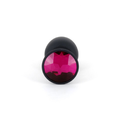 Анальна пробка Dorcel Geisha Plug Ruby XL з кулькою всередині, створює вібрації, макс діаметр 4,5 см