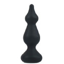 Анальная пробка Adrien Lastic Amuse Mini Black (S) с двумя переходами, макс. диаметр 3см