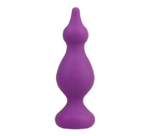 Анальная пробка Adrien Lastic Amuse Medium Purple (M) с двумя переходами, макс. диаметр 3,6см