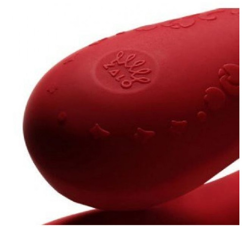 Вибромассажер с функцией управления со смартфона  ZALO Fanfan, Bright Red