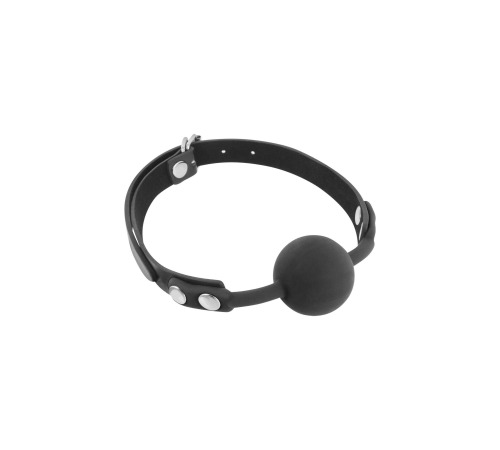 Класичний кляп з силіконовою кулькою Fetish Tentation Silicone Gag Ball